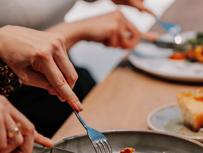 3 course dinner for two